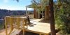 extérieur chalet vue vallée verdon