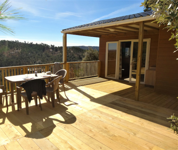 location chalet vue vallée verdon