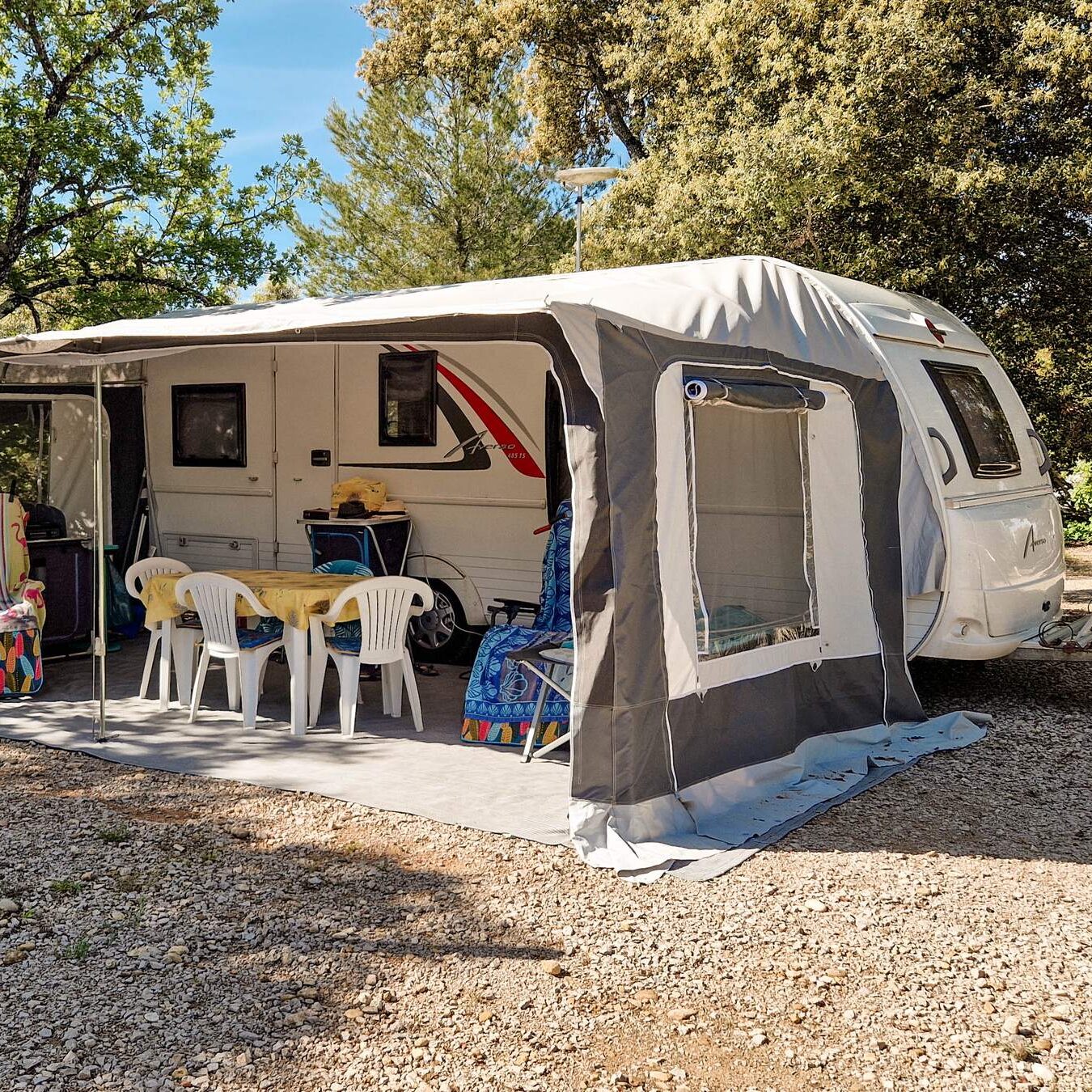 camping auto locatie verdon provence