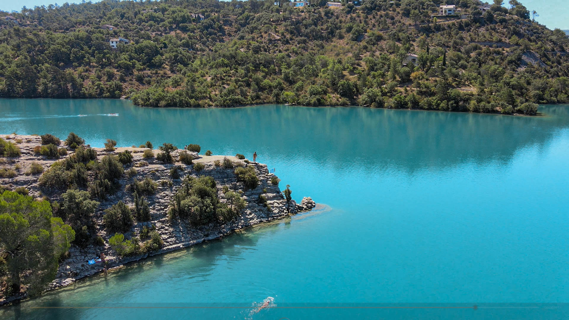 pointe baignade camping verdon provence