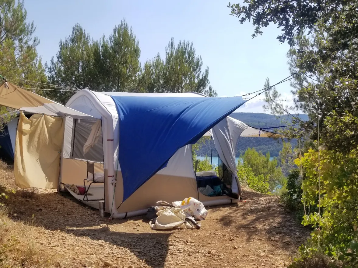 Emplacement pour TENTE sans électricité